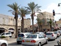 Traffic jam in Yaffo, Israel Royalty Free Stock Photo