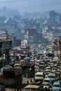 Traffic in Kathmandu, Nepal Royalty Free Stock Photo