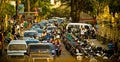 Traffic at Kuta Bali Street 2012