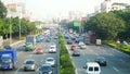 Traffic landscape in Shenzhen section of the 107 National Road