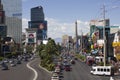 Traffic on Las Vegas Boulevard