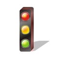 A traffic light