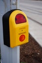 Traffic light button