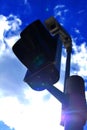 Traffic light with camera Royalty Free Stock Photo