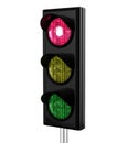 Traffic light computer bug Royalty Free Stock Photo