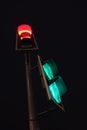 Traffic light with green light and safe to move