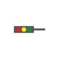 Traffic light icon vector royality