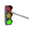 Traffic light, lights green light Royalty Free Stock Photo