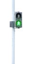 A traffic light for pedestrians, Green signal