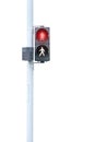 A traffic light for pedestrians, Red signal STOP Royalty Free Stock Photo