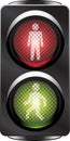 Traffic light for people