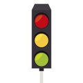 traffic light signal icon Royalty Free Stock Photo