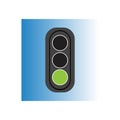 Traffic Light signal Icon Vector Design Template Royalty Free Stock Photo