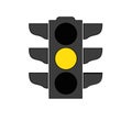 Traffic light signal icon Royalty Free Stock Photo