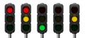 Traffic Light Signal Sequences Royalty Free Stock Photo