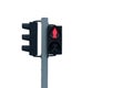 Traffic light of stop. Royalty Free Stock Photo