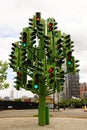 Traffic light tree in London