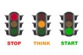 Traffic lights Royalty Free Stock Photo