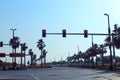 Traffic lights in daylight, Dubai, United Arab Emirtes