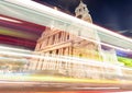 Traffic lights in front of St Paul Cathedral - London Royalty Free Stock Photo