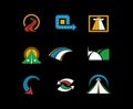 Traffic Lights Logo Set, Traffic Logo