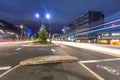 Traffic lights on the street of Kyoto Royalty Free Stock Photo