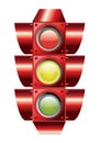 Traffic lights vector