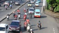 Traffic in Makassar, Indonesia