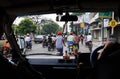 Traffic in Mandalay, Myanmar Royalty Free Stock Photo