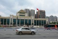 Traffic in Nanning city, China Royalty Free Stock Photo