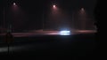 Traffic at Night in Fog HD