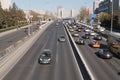 Traffic on 3rd Ring Road in Beijing. China