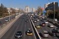 Traffic on 3rd Ring Road in Beijing. China