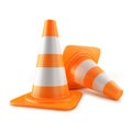 Traffic road cone Royalty Free Stock Photo