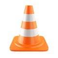 Traffic road cone Royalty Free Stock Photo
