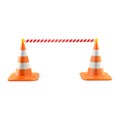 Traffic road cone Royalty Free Stock Photo