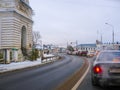 Traffic on a road