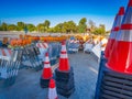 Traffic Safety Cones and Signs