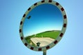 Traffic safety mirror