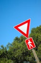 Traffic sign Royalty Free Stock Photo