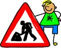 Traffic Sign Kid