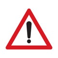 Traffic sign other danger Royalty Free Stock Photo