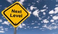 Next level sign Royalty Free Stock Photo