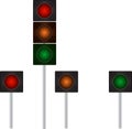 Traffic Signals Royalty Free Stock Photo