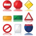 Traffic signs Royalty Free Stock Photo