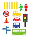 Traffic signs Royalty Free Stock Photo