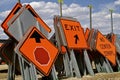 Traffic signs for speed limits