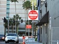 Traffic signs, Tampa Royalty Free Stock Photo