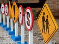 traffic signs toys, educational games for preschool children