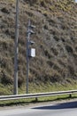 Traffic Speed Camera. Police radar Royalty Free Stock Photo